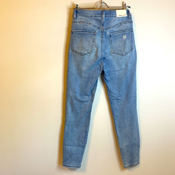 Kendall + Kylie - The Kontour jeans -  curve-hugging skinny Ripped Jeans Sz 27 - Picture 5 of 5